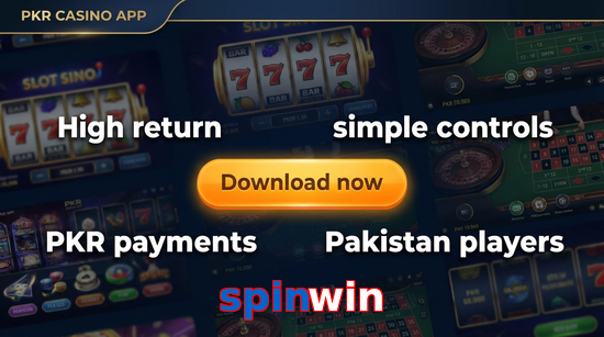 Main screen of Spinwin gamedownload page for PK players